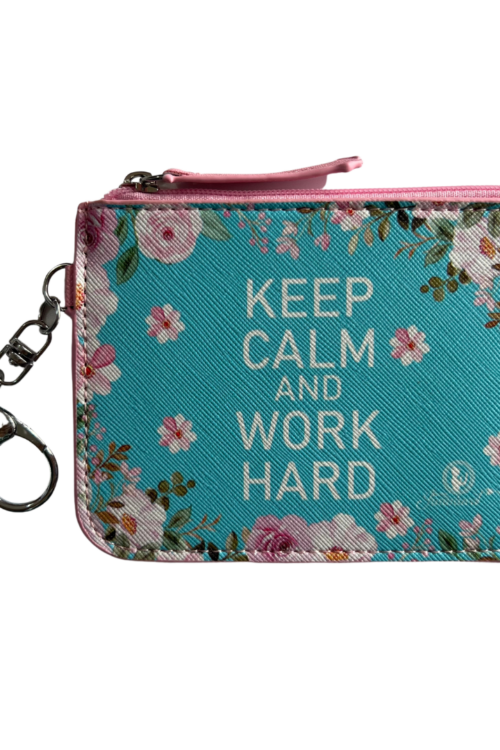 BJ ID ZIP CARD HOLDER - KEEP CALM