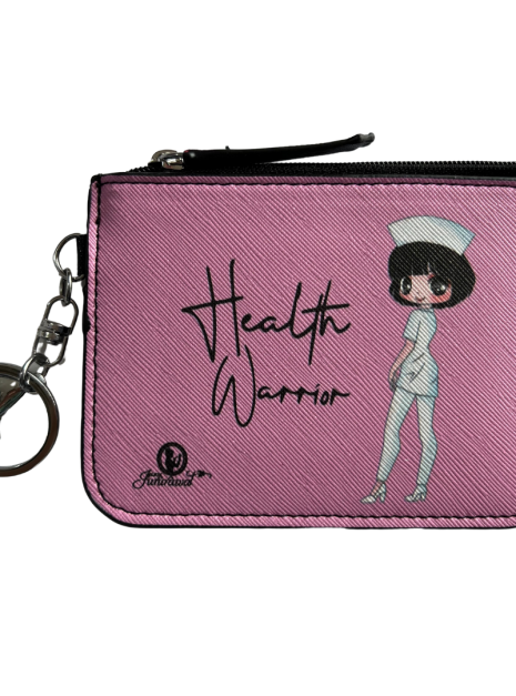BJ ID ZIP CARD HOLDER - HEALTH WARRIOR