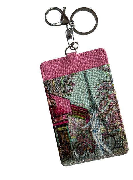 BJ ID CARD HOLDER VERTICAL - LOVE IN PARIS