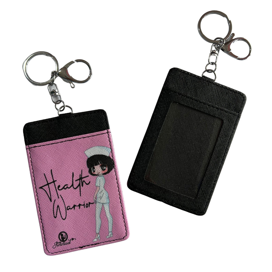 BJ ID CARD HOLDER VERTICAL - HEALTH WARRIOR