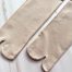 New nylon Anti Slip Split Toe Socks - Skin