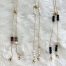 2 in 1 Magnet Mask Chain - Gold Series