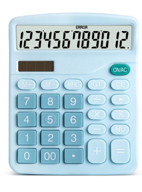 CLASSIC CALCULATOR -  BLUE 