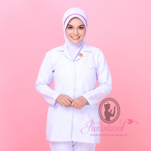 Tudung Hard Awning Jururawat Masyarakat (L) - CLEARANCE