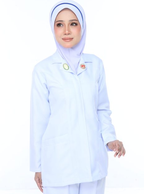 NURSE LONG SLEEVE TOP - (BAJU SAHAJA)