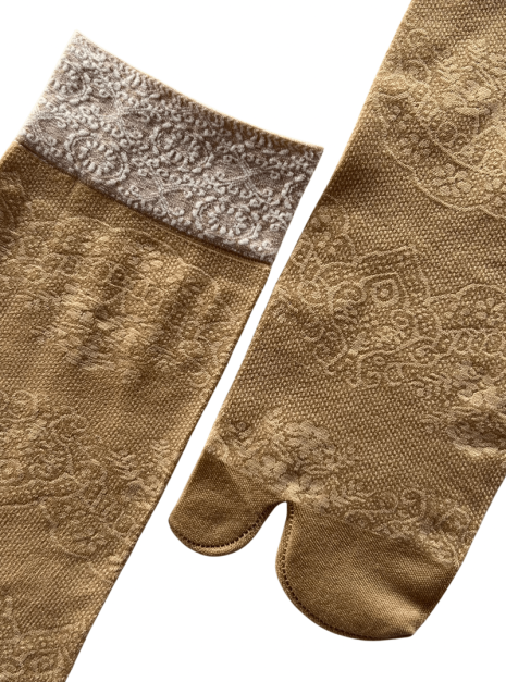 COMFY SPLIT TOE SOCKS - SKIN