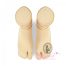 PREMIUM Comfort Nylon Anti Slip Split Toe Socks - Skin 