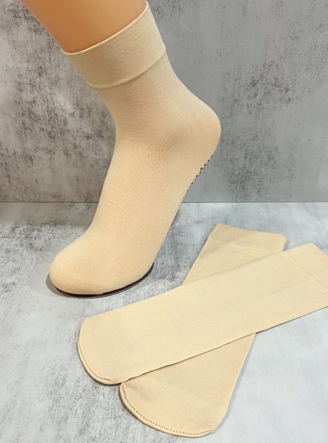 New Nylon Anti Slip Socks - Skin