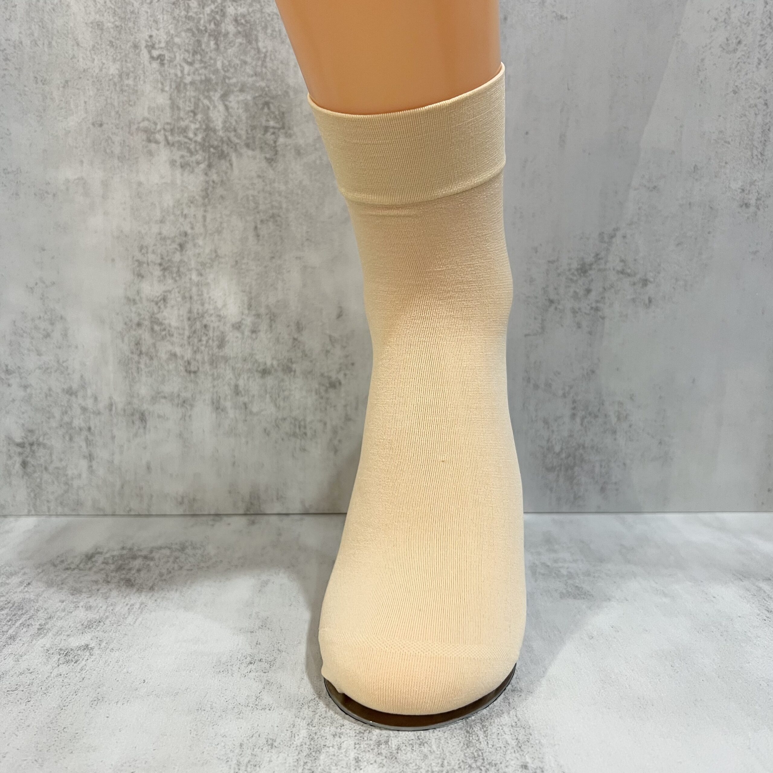 New Nylon Anti Slip Socks - Skin
