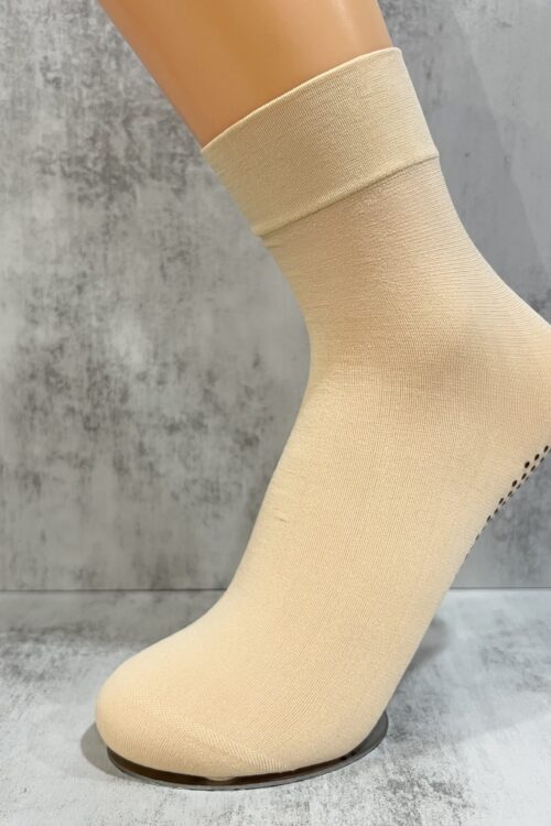 New Nylon Anti Slip Socks - Skin