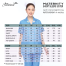 SISTER SHORT SLEEVE MATERNITY UNIFORM - (ONE SET TOP & PANT)