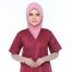 Tudung Soft Awning Half Scuba - Pink Belacan