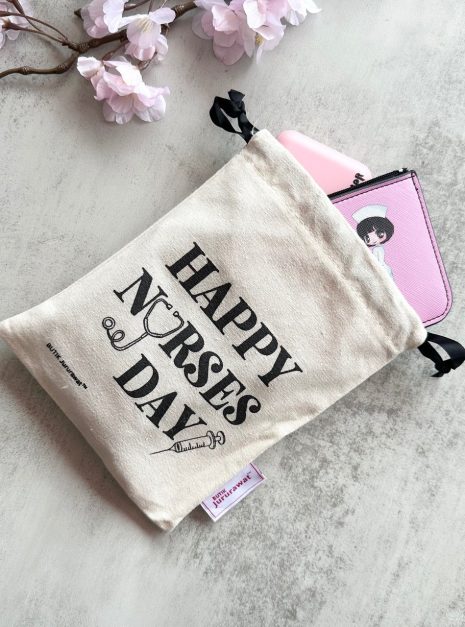 HAPPY NURSES DAY DRAWSTRING BAG 