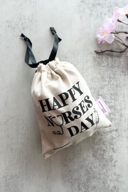 HAPPY NURSES DAY DRAWSTRING BAG