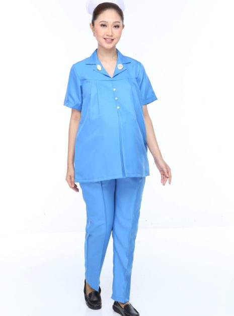 SISTER SHORT SLEEVE MATERNITY UNIFORM - (ONE SET TOP & PANT)