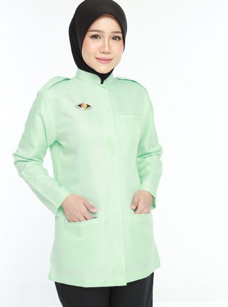 PENOLONG PEGAWAI PERUBATAN FEMALE CLINICAL TOP - (BAJU SAHAJA)