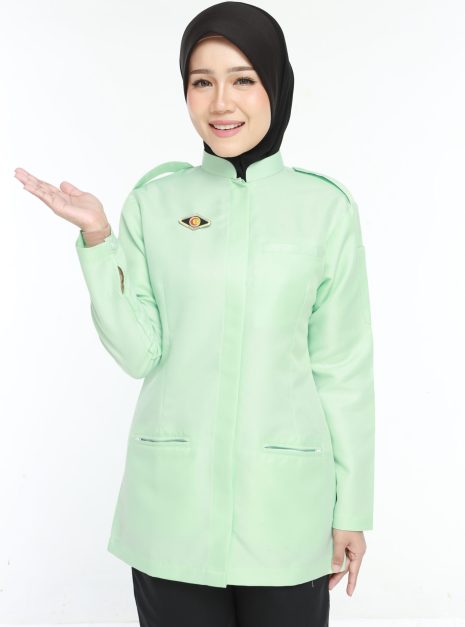 PENOLONG PEGAWAI PERUBATAN FEMALE CLINICAL TOP - (BAJU SAHAJA)
