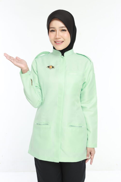 PENOLONG PEGAWAI PERUBATAN FEMALE CLINICAL TOP - (BAJU SAHAJA)