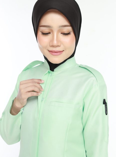 PENOLONG PEGAWAI PERUBATAN FEMALE CLINICAL TOP - (BAJU SAHAJA)