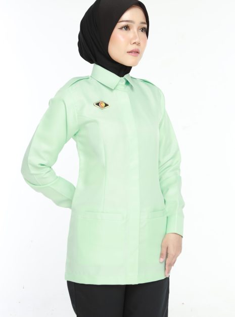 PENOLONG PEGAWAI PERUBATAN FEMALE OFFICIAL TOP - (BAJU SAHAJA)