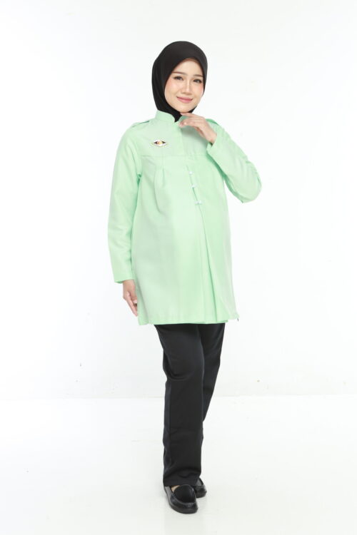 PENOLONG PEGAWAI PERUBATAN  (PPP) CLINCAL MATERNITY UNIFORM - (ONE SET TOP & PANT)
