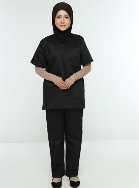 SCRUB SUIT NEW SERIES - BLACK 