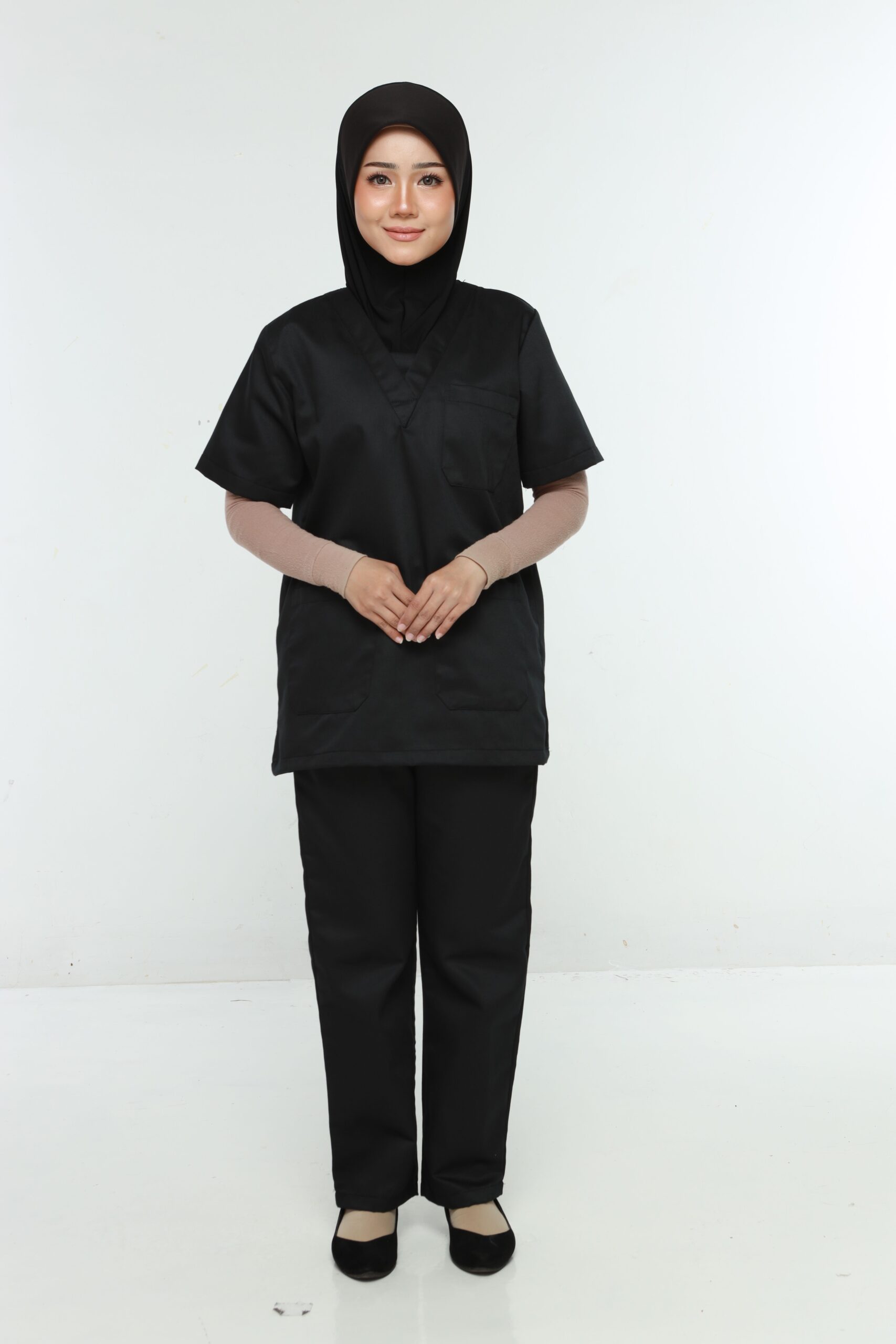 SCRUB SUIT NEW SERIES - BLACK 