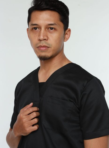 SCRUB SUIT NEW SERIES - BLACK 