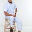 PEMBANTU PERAWATAN KESIHATAN MALE UNIFORM (ONE SET TOP & PANT)