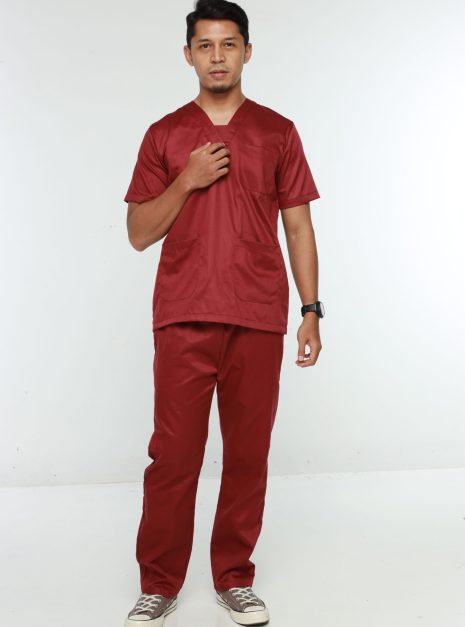SCRUB SUIT NEW SERIES - MAROON