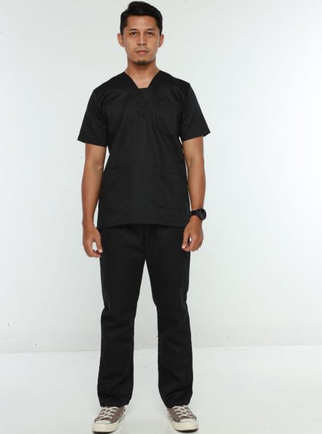 SCRUB SUIT NEW SERIES - BLACK 