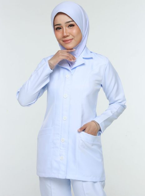 PEMBANTU PERAWATAN KESIHATAN FEMALE TOP - (BAJU SAHAJA)