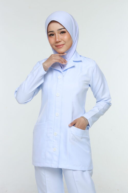 PEMBANTU PERAWATAN KESIHATAN FEMALE TOP - (BAJU SAHAJA)