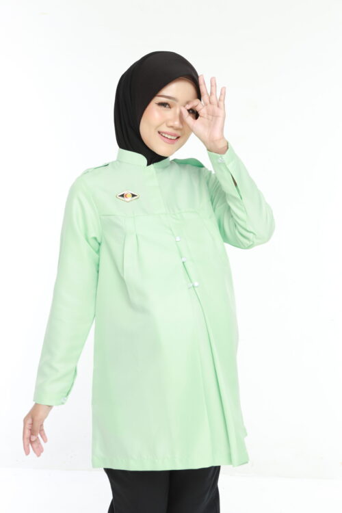 PENOLONG PEGAWAI PERUBATAN (PPP) CLINCAL MATERNITY TOP - (BAJU SAHAJA)