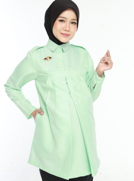 PENOLONG PEGAWAI PERUBATAN (PPP) OFFICIAL MATERNITY TOP - (BAJU SAHAJA)