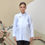 PENOLONG PEGAWAI PERUBATAN MATERNITY TOP - (WHITE - BAJU SAHAJA)