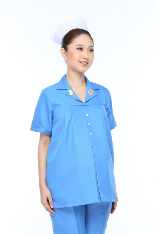SISTER SHORT SLEEVE MATERNITY TOP - (BAJU SAHAJA)