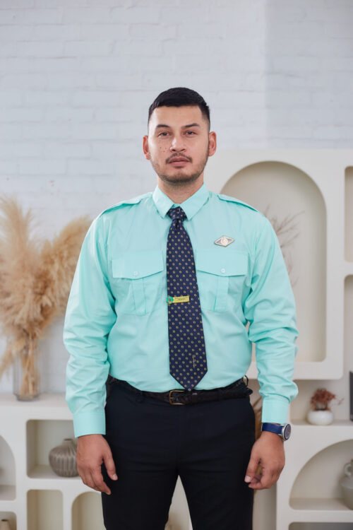 PENOLONG PEGAWAI PERUBATAN MALE OFFICIAL TOP - COTTON