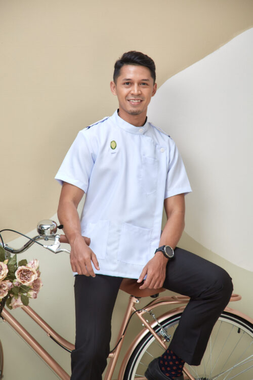 MALE NURSE TOP - (BAJU SAHAJA)