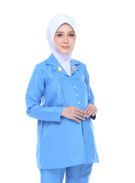 SISTER LONG SLEEVE MATERNITY TOP - (BAJU SAHAJA)