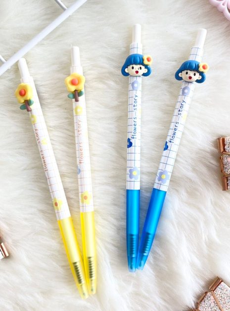 PEN - GIRL'S FLOWERS STORY