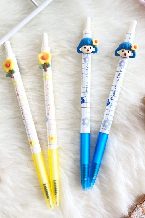 PEN - GIRL'S FLOWERS STORY