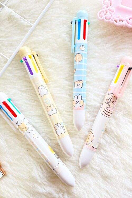 PEN 6 COLOURS - STUDIO DALGONA