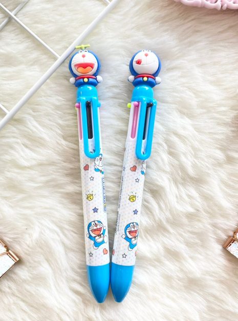 PEN 6 COLOURS - LARGE DORAEMON 