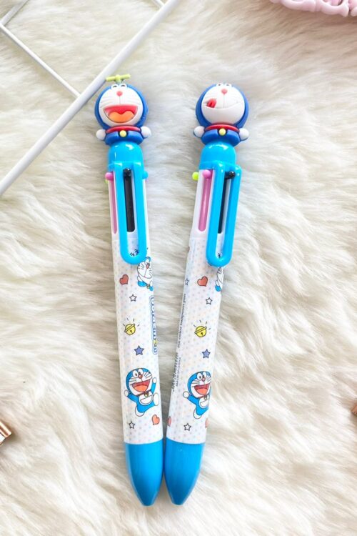 PEN 6 COLOURS - LARGE DORAEMON