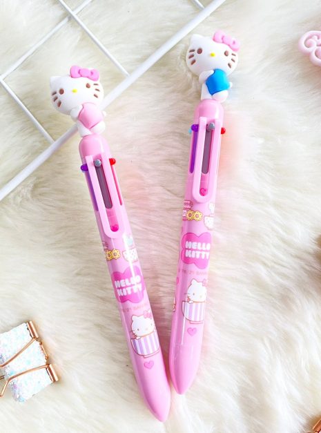 PEN 6 COLOURS - SANRIO HELLO KITTY 