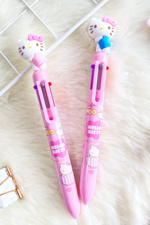 PEN 6 COLOURS - SANRIO HELLO KITTY