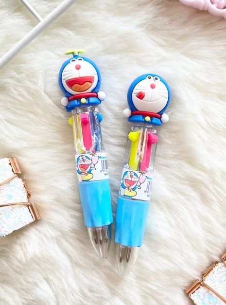 PEN 4 COLOURS - MINI DORAEMON 