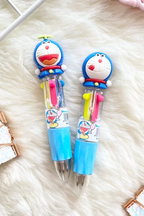 PEN 4 COLOURS - MINI DORAEMON