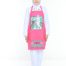 APRON BUTIK JURURAWAT -  HOT PINK